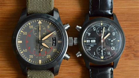 relogio iwc top gun miramar replica|Historical Perspectives: History Lesson: Comparing The IWC Top Gun .